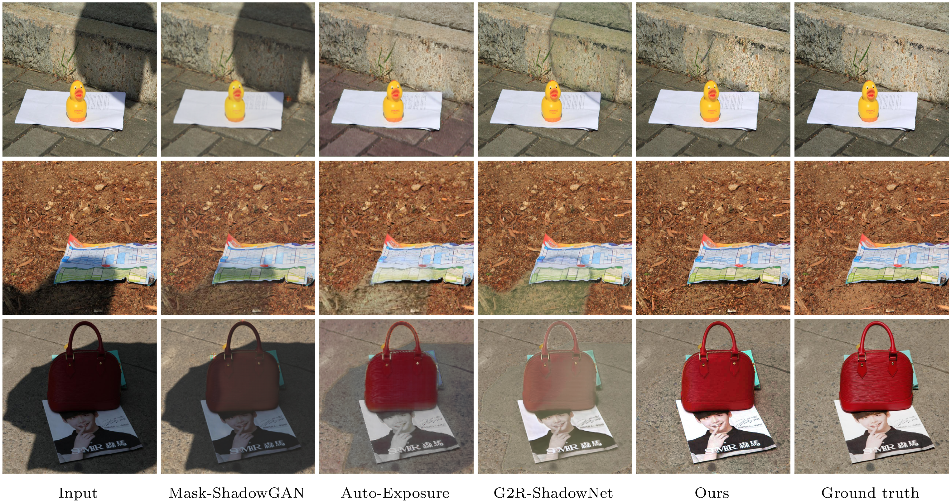 Learning to Remove Shadows